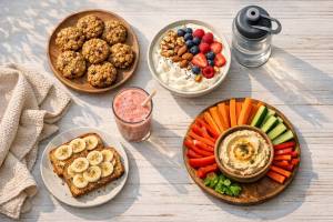 Snacks caseros para antes y después de entrenar: ideas prácticas y saludables